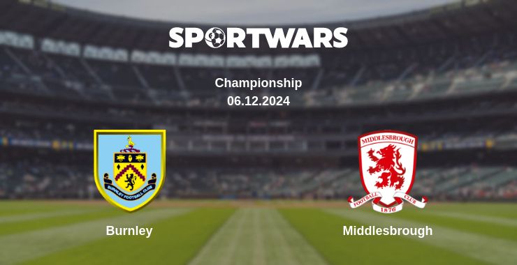 Where to watch the match Burnley - Middlesbrough