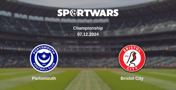 Where to watch the match Portsmouth - Bristol City