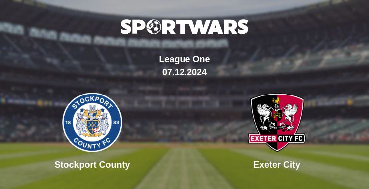 Where to watch the match Stockport County - Exeter City