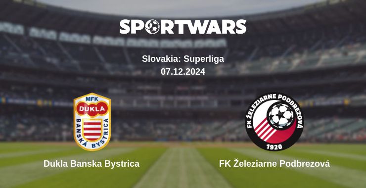 Where to watch the match Dukla Banska Bystrica - FK Železiarne Podbrezová