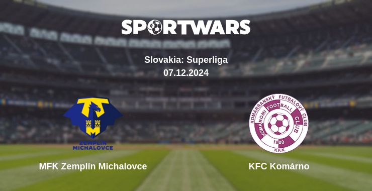 Where to watch the match MFK Zemplín Michalovce - KFC Komárno