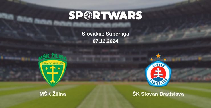 Where to watch the match MŠK Žilina - ŠK Slovan Bratislava