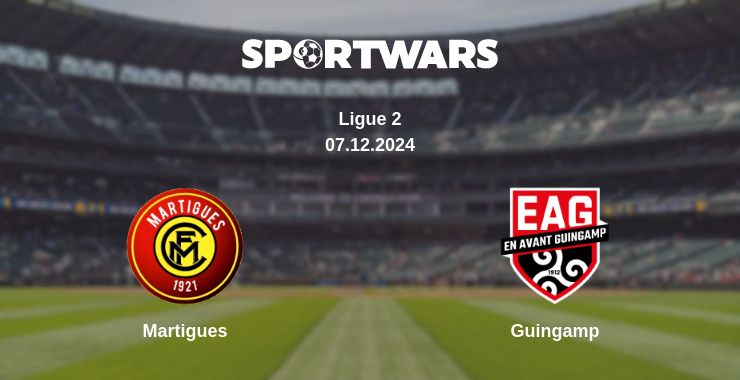 Where to watch the match Martigues - Guingamp