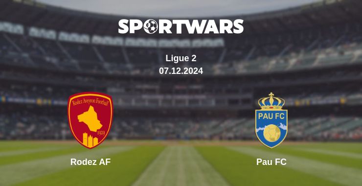 Where to watch the match Rodez AF - Pau FC