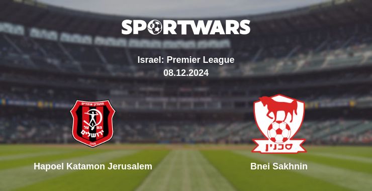 Where to watch the match Hapoel Katamon Jerusalem - Bnei Sakhnin