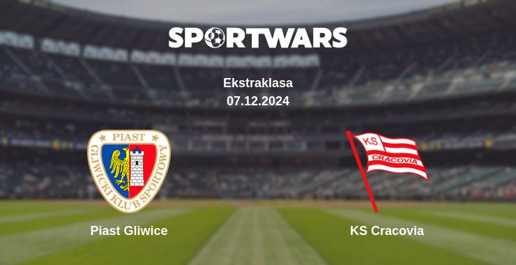 Where to watch the match Piast Gliwice - KS Cracovia