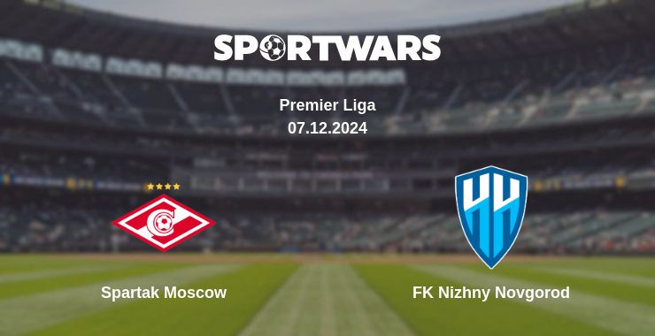 Where to watch the match Spartak Moscow - FK Nizhny Novgorod