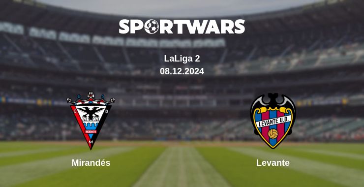 Where to watch the match Mirandés - Levante