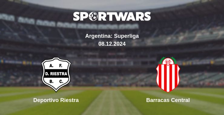 Where to watch the match Deportivo Riestra - Barracas Central