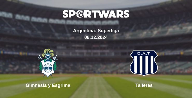 Where to watch the match Gimnasia y Esgrima - Talleres