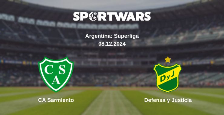 Where to watch the match CA Sarmiento - Defensa y Justicia