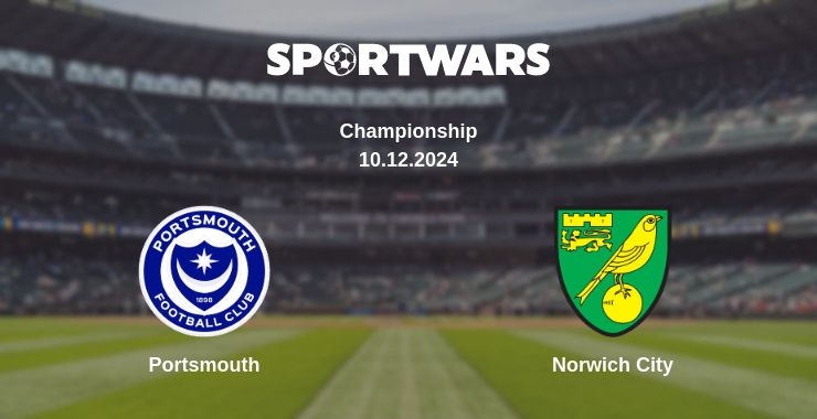 Where to watch the match Portsmouth - Norwich City