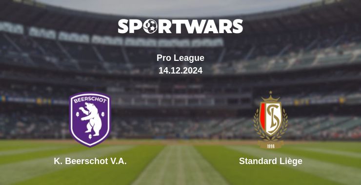 Where to watch the match K. Beerschot V.A. - Standard Liège