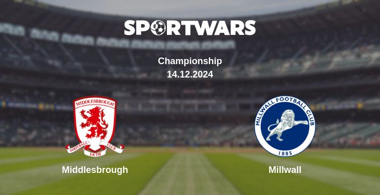 Where to watch the match Middlesbrough - Millwall