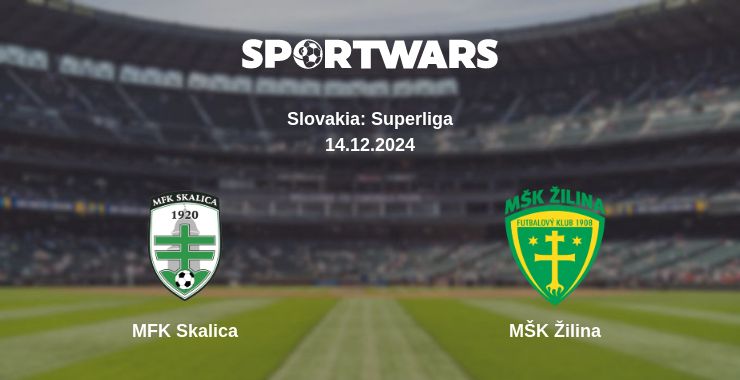 Where to watch the match MFK Skalica - MŠK Žilina