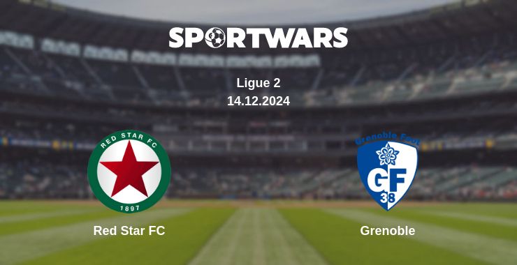 Where to watch the match Red Star FC - Grenoble