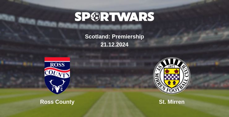 Where to watch the match Ross County - St. Mirren