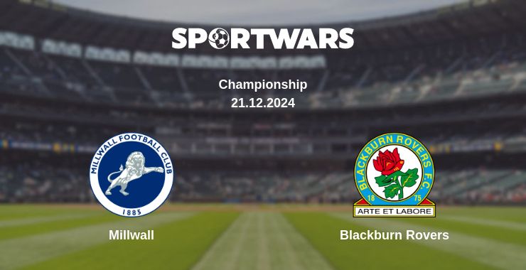 Where to watch the match Millwall - Blackburn Rovers