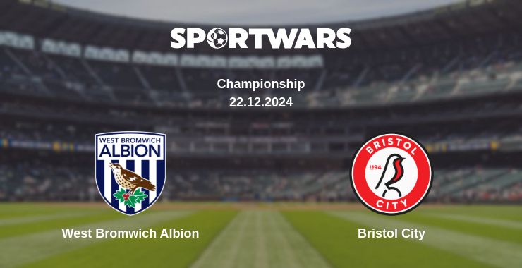 Where to watch the match West Bromwich Albion - Bristol City