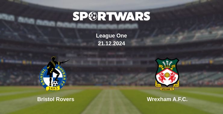 Where to watch the match Bristol Rovers - Wrexham A.F.C.