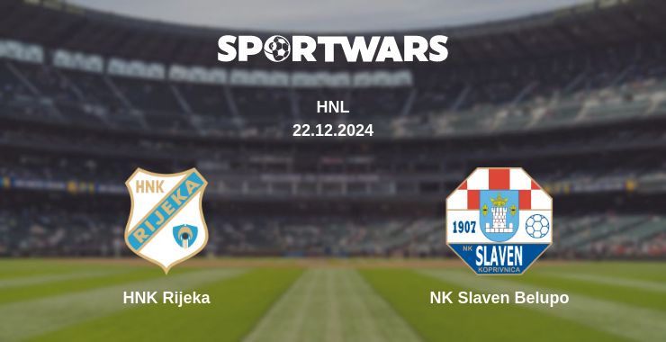 Where to watch the match HNK Rijeka - NK Slaven Belupo