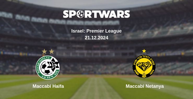 Where to watch the match Maccabi Haifa - Maccabi Netanya