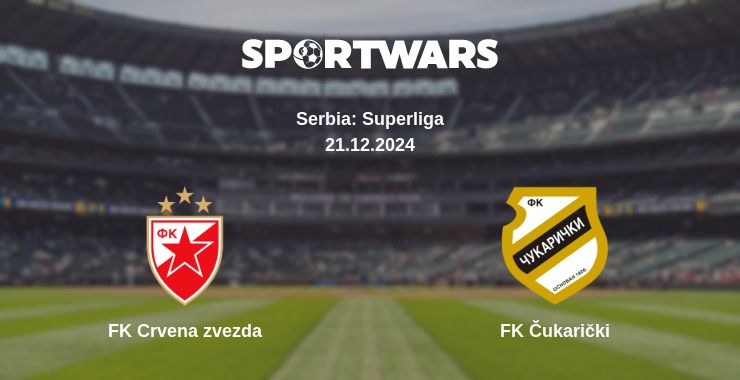 Where to watch the match FK Crvena zvezda - FK Čukarički