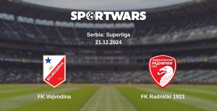 Where to watch the match FK Vojvodina - FK Radnički 1923