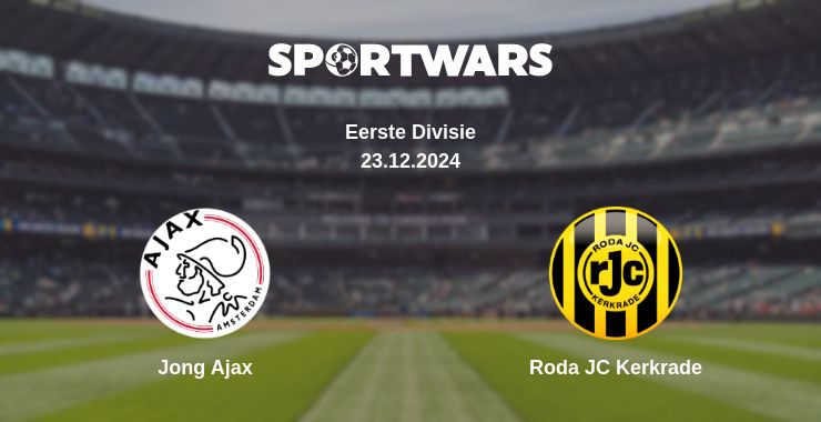 Where to watch the match Jong Ajax - Roda JC Kerkrade