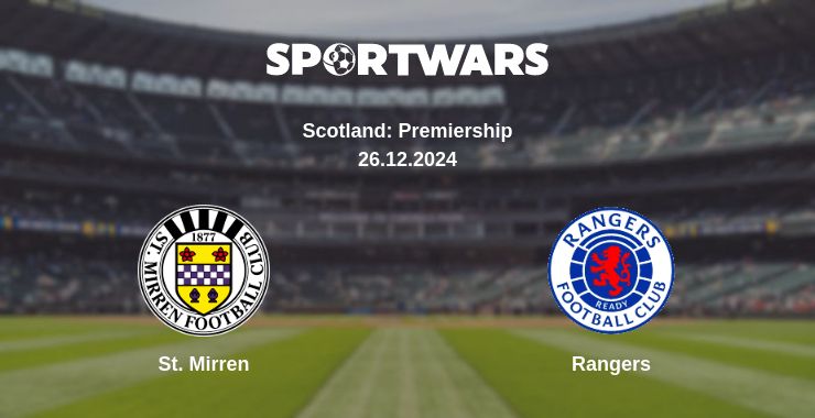 Where to watch the match St. Mirren - Rangers