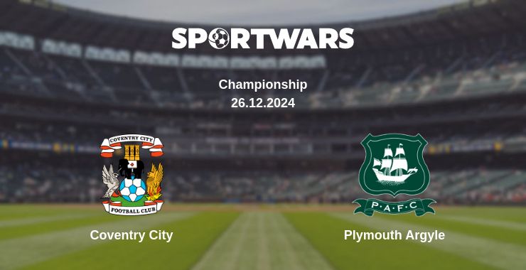 Where to watch the match Coventry City - Plymouth Argyle