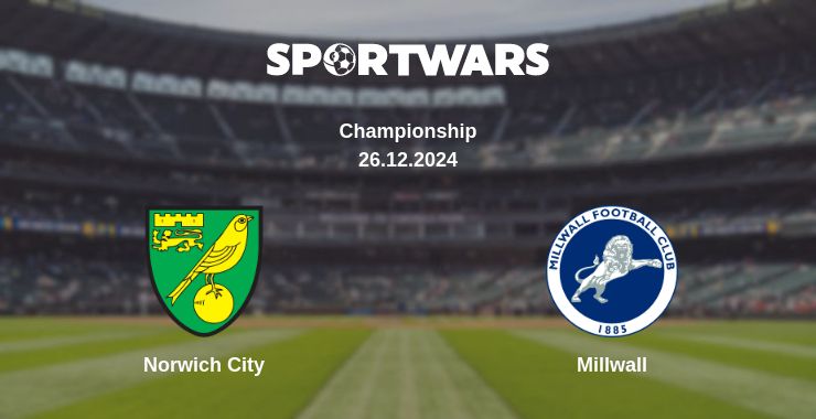 Where to watch the match Norwich City - Millwall