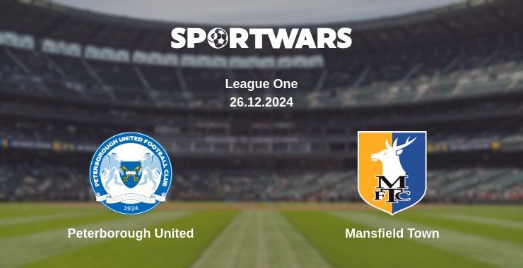 Where to watch the match Peterborough United - Mansfield Town