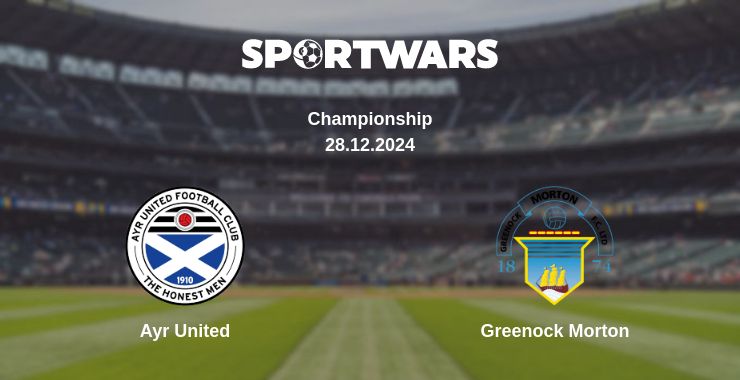 Where to watch the match Ayr United - Greenock Morton