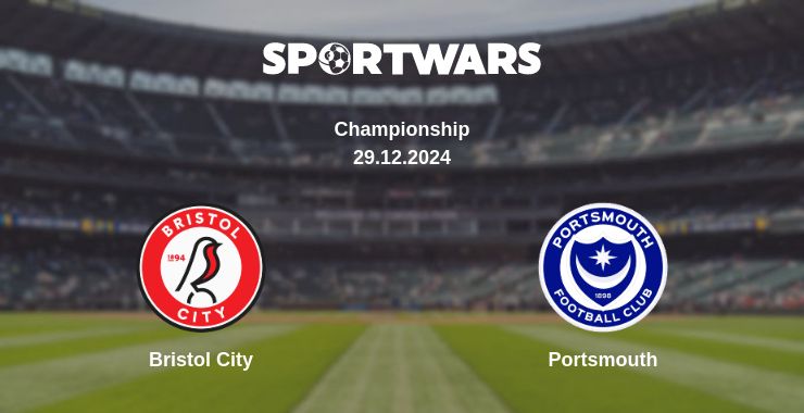 Where to watch the match Bristol City - Portsmouth