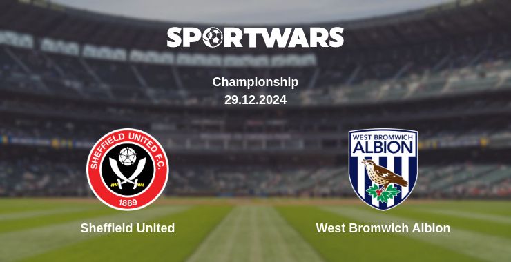 Where to watch the match Sheffield United - West Bromwich Albion