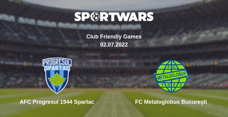 Where to watch the match AFC Progresul 1944 Spartac - FC Metaloglobus Bucureşti