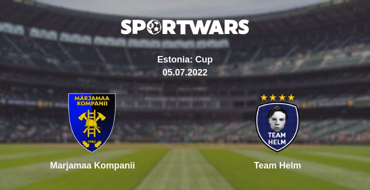 Where to watch the match Marjamaa Kompanii - Team Helm