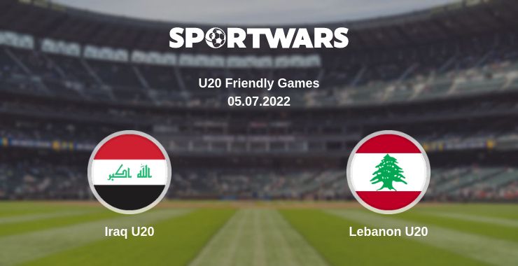 Where to watch the match Iraq U20 - Lebanon U20