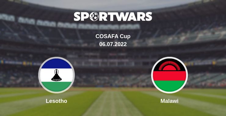 Where to watch the match Lesotho - Malawi