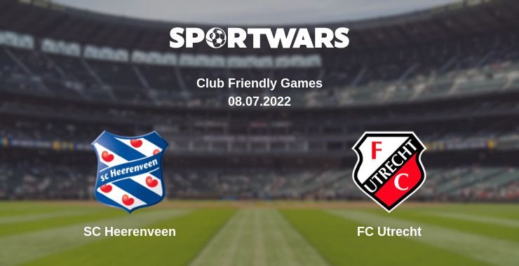 Where to watch the match SC Heerenveen - FC Utrecht