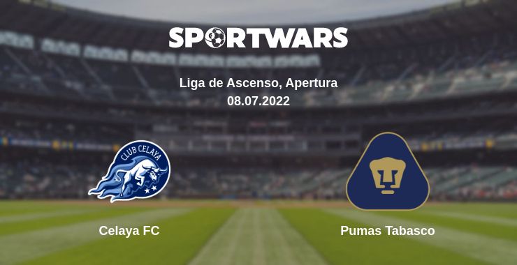 Where to watch the match Celaya FC - Pumas Tabasco