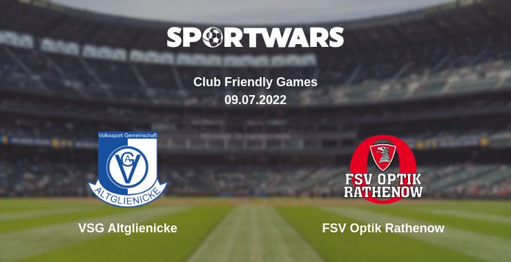 Where to watch the match VSG Altglienicke - FSV Optik Rathenow