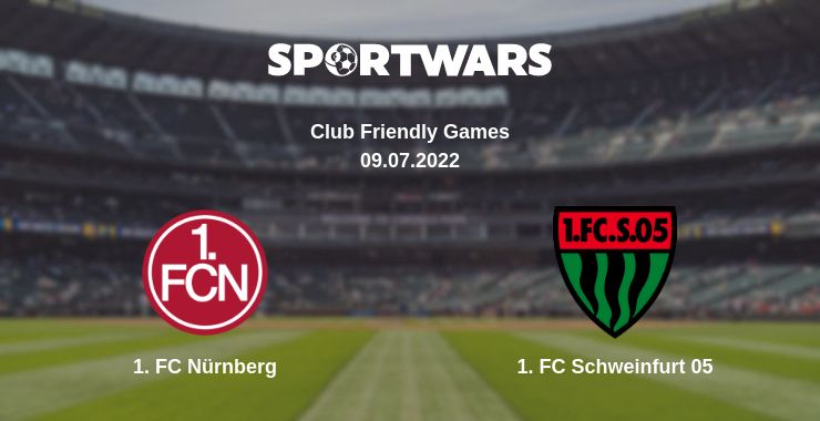 Where to watch the match 1. FC Nürnberg - 1. FC Schweinfurt 05