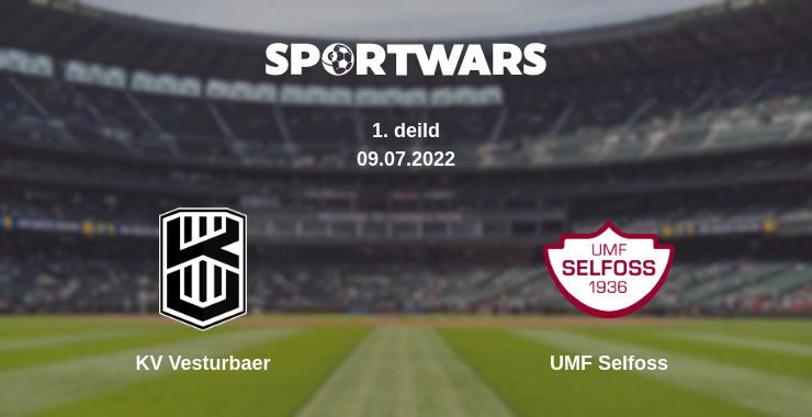 Where to watch the match KV Vesturbaer - UMF Selfoss