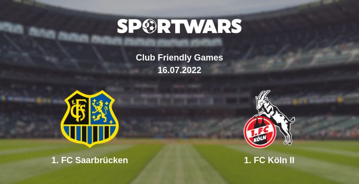 Where to watch the match 1. FC Saarbrücken - 1. FC Köln II