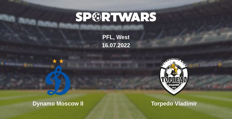 Where to watch the match Dynamo Moscow II - Torpedo Vladimir