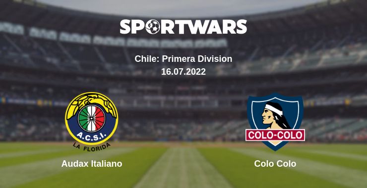 Where to watch the match Audax Italiano - Colo Colo