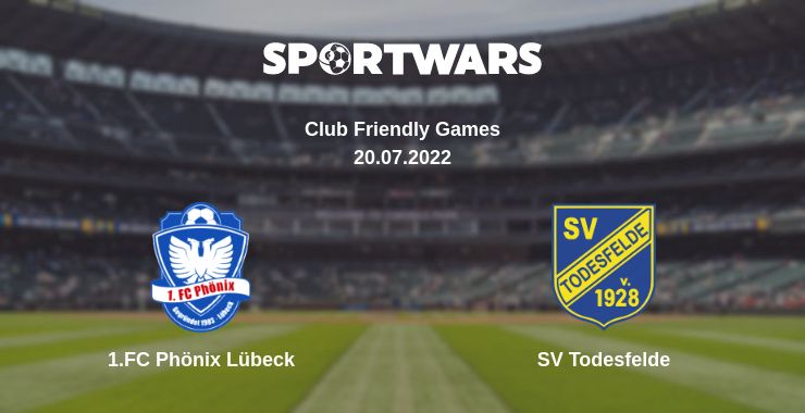 Where to watch the match 1.FC Phönix Lübeck - SV Todesfelde