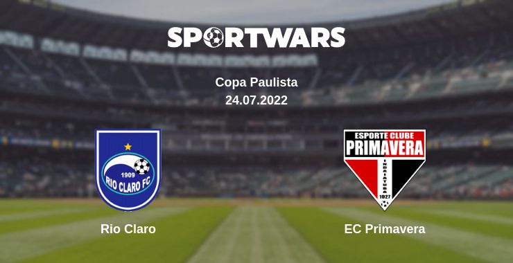 Where to watch the match Rio Claro - EC Primavera